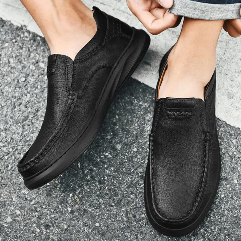 EasyStride™ | Leder Slipper für Männer