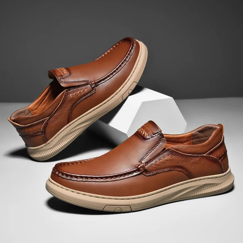 EasyStride™ | Leder Slipper für Männer